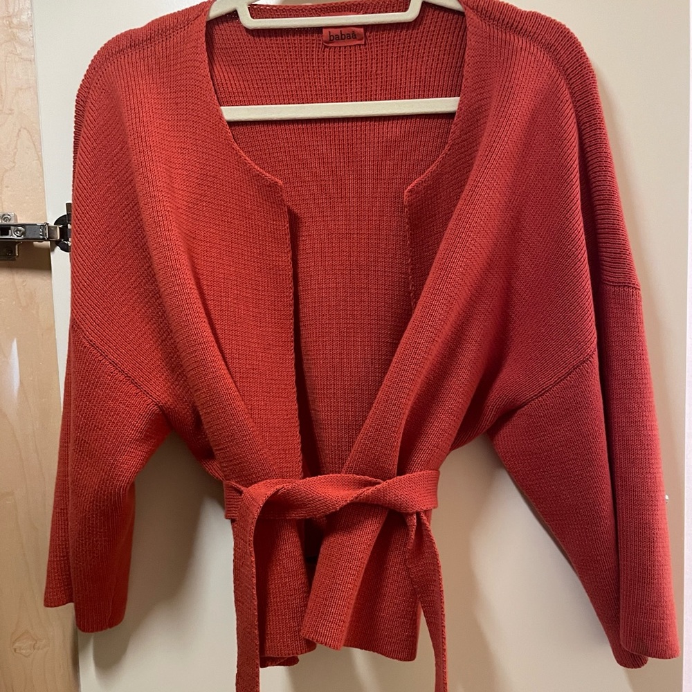 Babaa Sweater/Kimono/Jacket with Belt